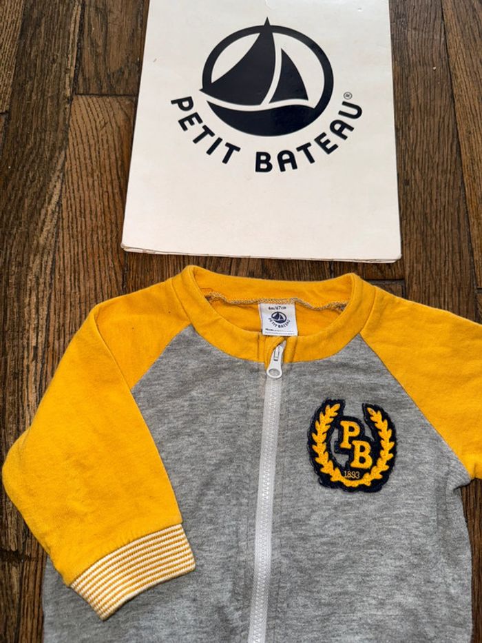 Gilet petit bateau 6 mois - photo numéro 2