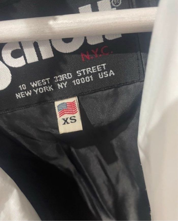 Doudoune Schott taille XS blanche - photo numéro 3