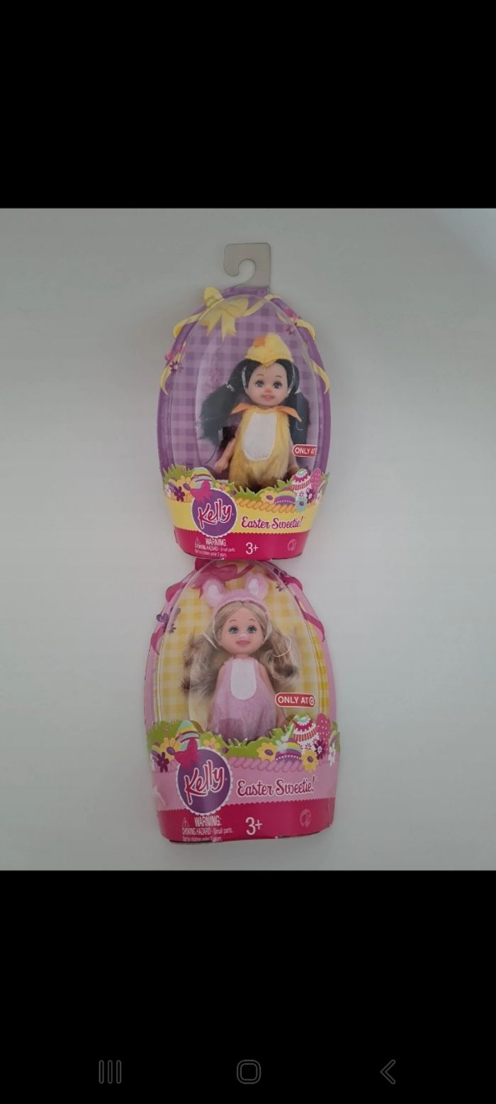 Lot de 2 poupées kelly club