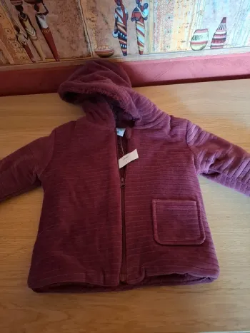 Petite veste polaire 6 mois