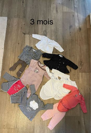 Lot de vêtements fille 3 mois