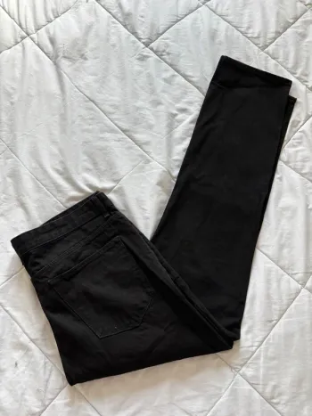 Jean homme noir Regular straight by Kiabi taille XL/48 W38 L34 – 100% coton – coupe droite