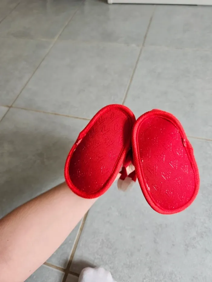 Chaussons père Noël Kiabi - photo numéro 5