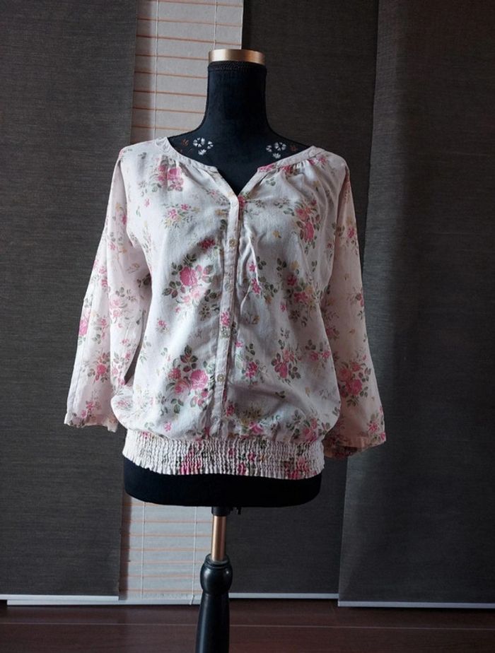 Blouse fleurie