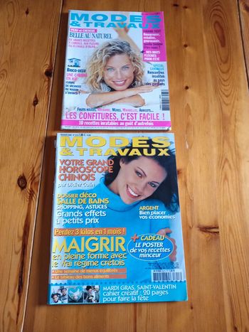 Lot de 2 modes & travaux