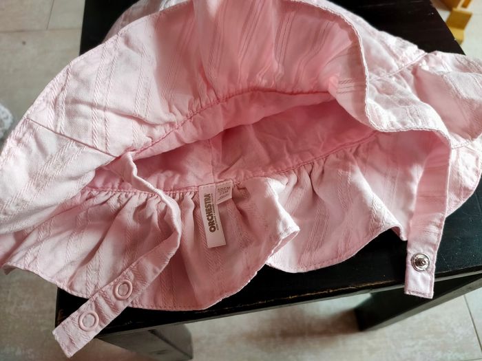Chapeau rose pastel  1-2 ans - photo numéro 2