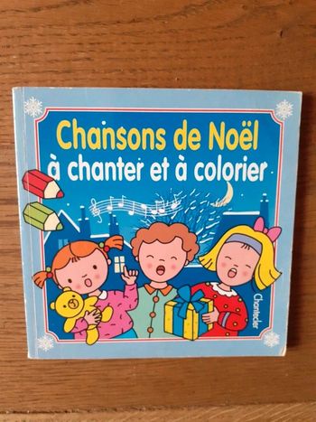 Chansons de Noël à chanter et à colorier