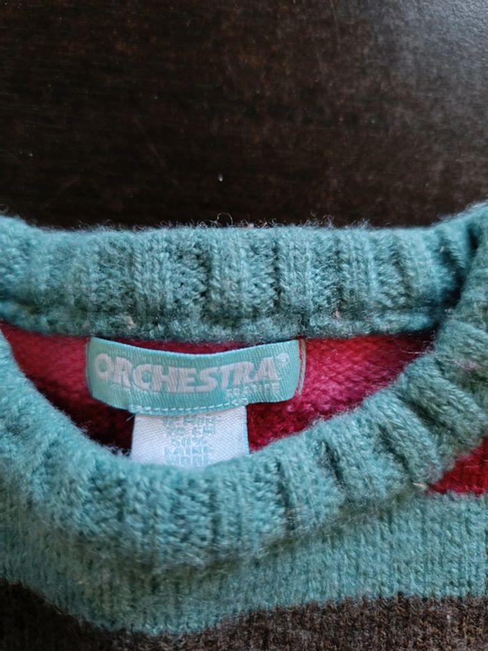 Pull ORCHESTRA - Taille 12 MOIS - photo numéro 4