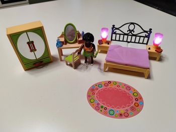 Chambre d'adultes avec coiffeuse Playmobil 5309