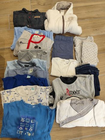 Lot vêtements garçon
