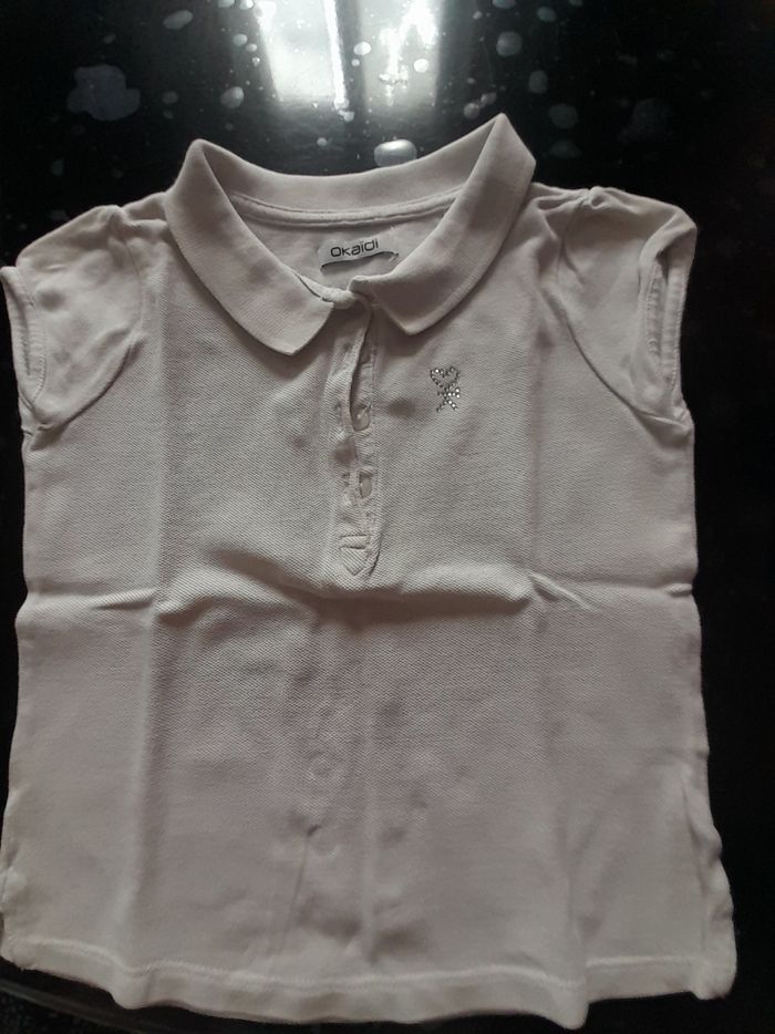 Lot de 2 polos manches courtes okaidi et Sergent major 5 ans