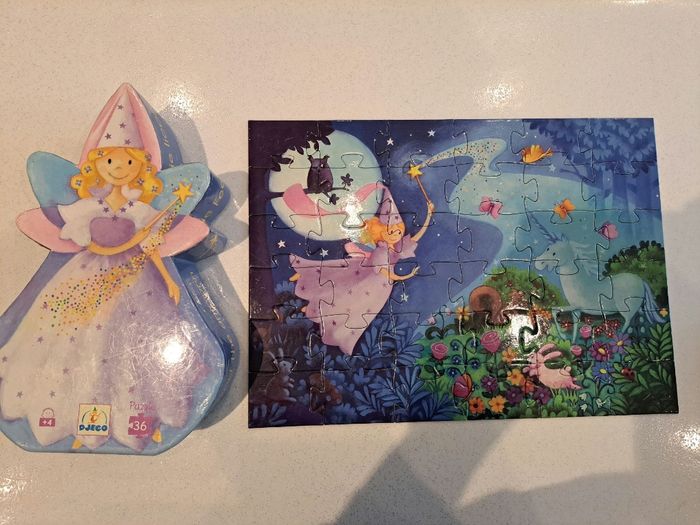 Lot de 2 puzzles djeco 4 ans  36 pièces - photo numéro 2