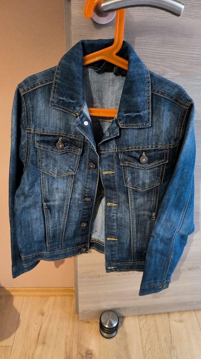 Veste en jean garçon 12 ans