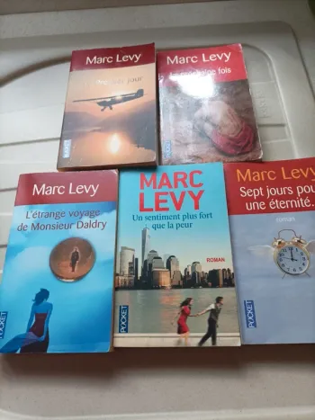 Lot de 5 livres - Marc Levy