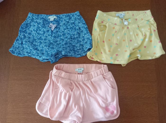 Lot de 3 shorts fille 8 ans La Halle