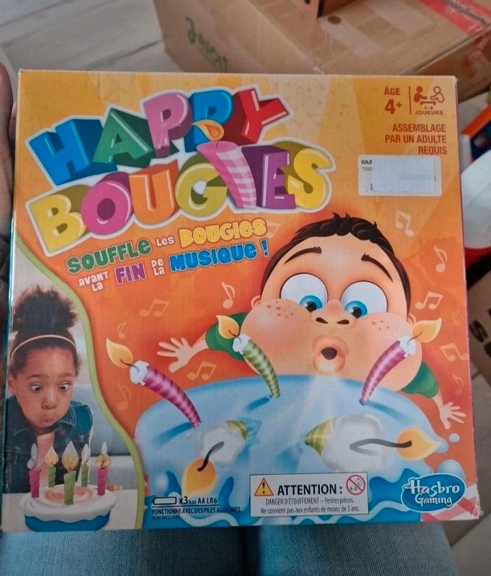 Jeux de société happy bougies