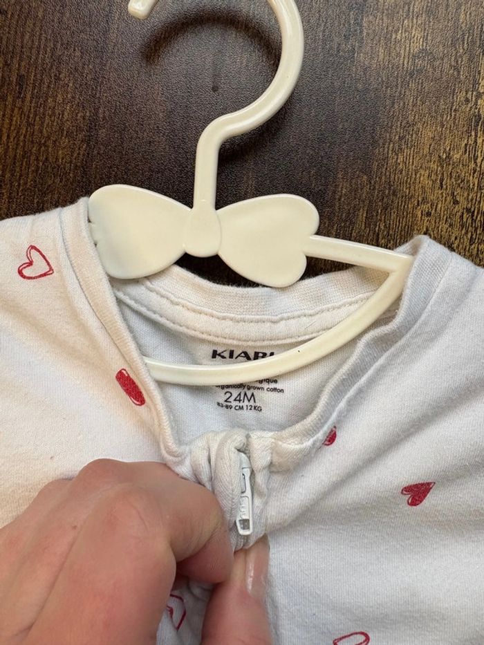 Grenouillère cœur 24m - photo numéro 4