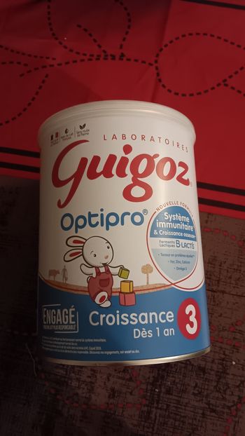 Lait croissance 3 guigoz