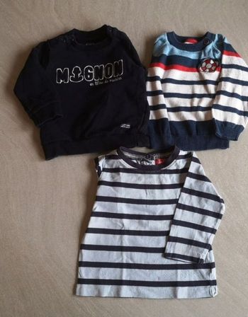 Pull hiver garçon 12 mois