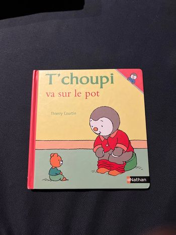 Livre pour enfants tchoupi va sur le pot
