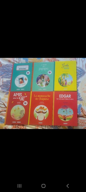 Lot de livres