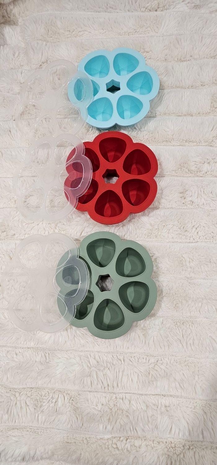 Lot de 3 fleurs 🌸 multiportions BEABA 90ml