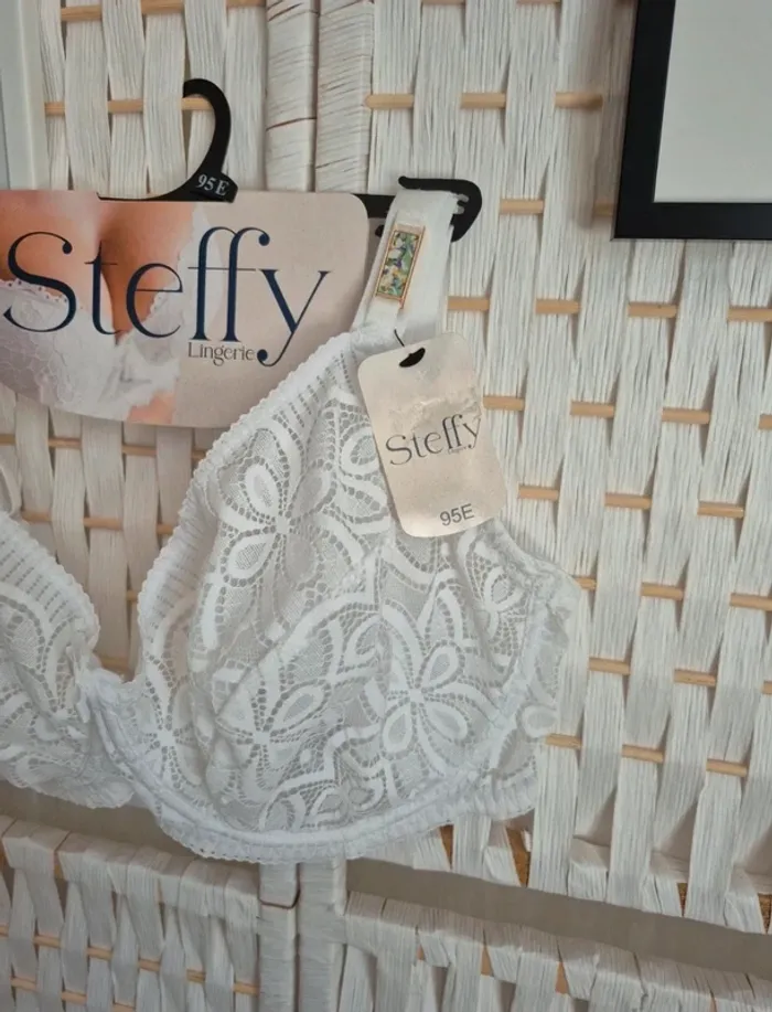 💕Jolie soutien-gorge dentelle avec armatures femme T95E steffy 💕 - photo numéro 6