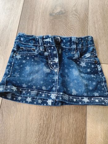 Jupe en jeans 2 ans