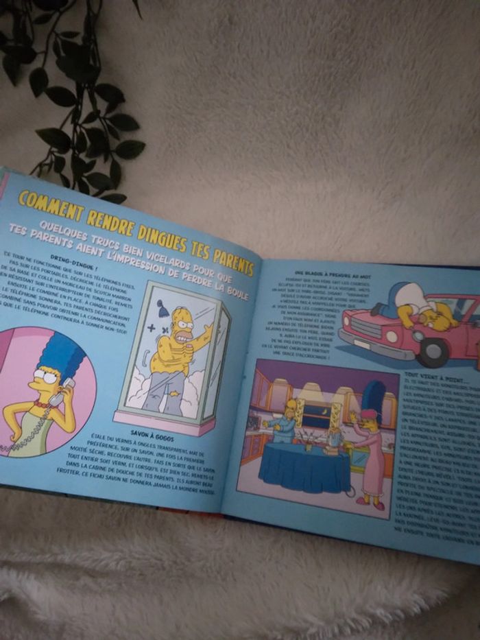🍁Livraison a 1€ jusqu'à lundi 9h sur LBC - tigre16🍁🌸Livre Bart Simpson 🌸 - photo numéro 8