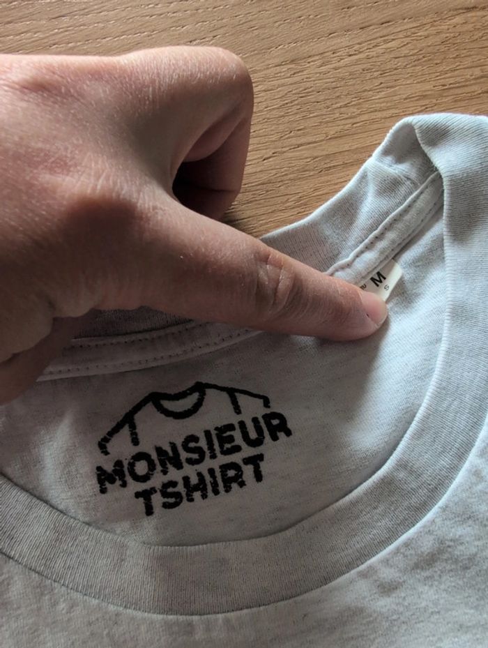 Tee shirt manches courtes homme taille M - photo numéro 2