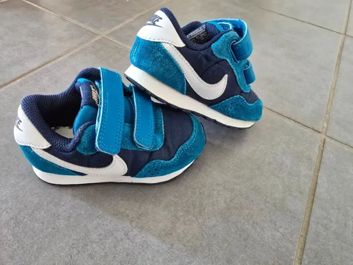 Basket nike bleu canard - photo numéro 6