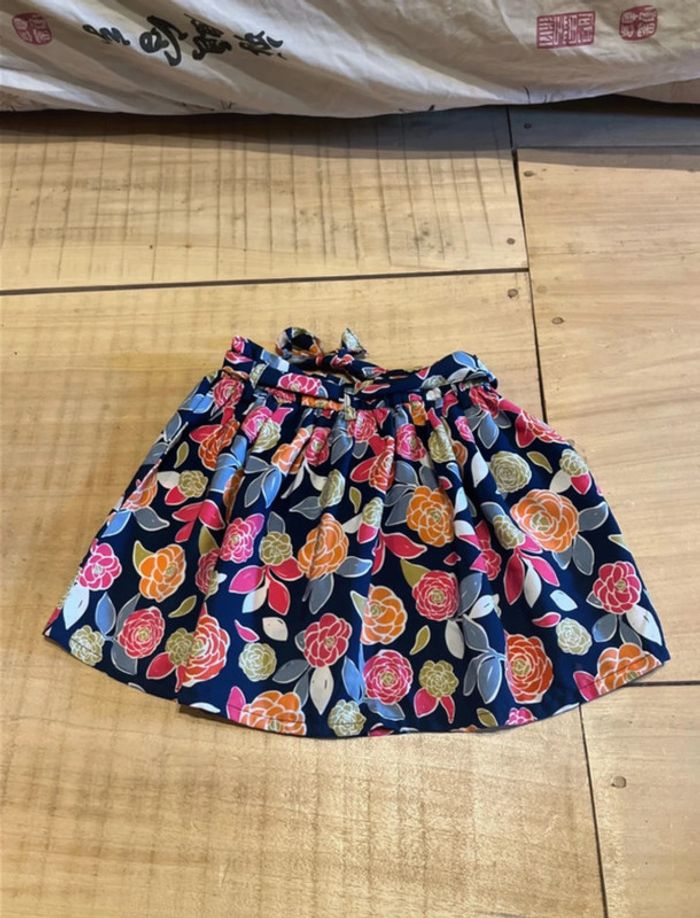 Ensemble fille 6 ans – Jupe fleurie + haut rose vif – été - photo numéro 11