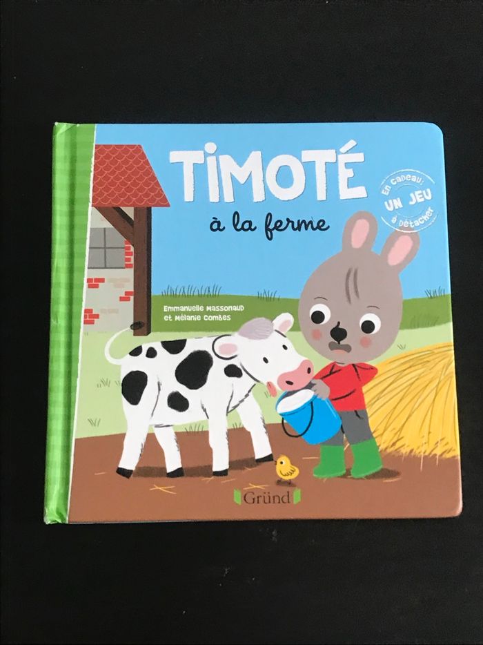 Livre Timoté à la ferme