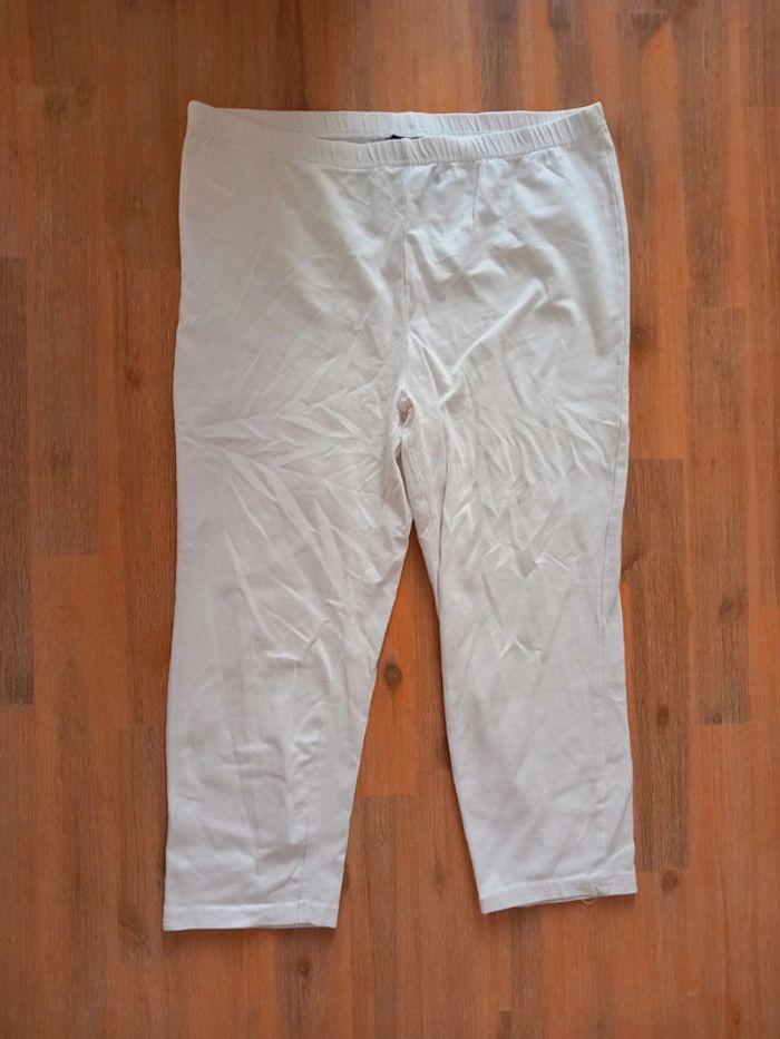Lot de 2 leggings blancs fille – 12/14 ans - photo numéro 2