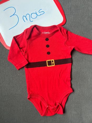 Body de Noël kitchoun 3 mois