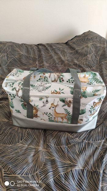 Sac a langer Georges taille 2 entoilé