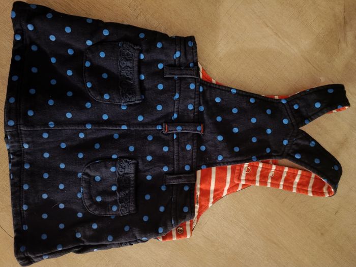 Robe salopette en jean - photo numéro 4