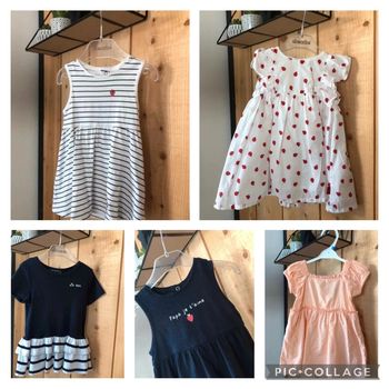 Lot de 5 robes 9 mois