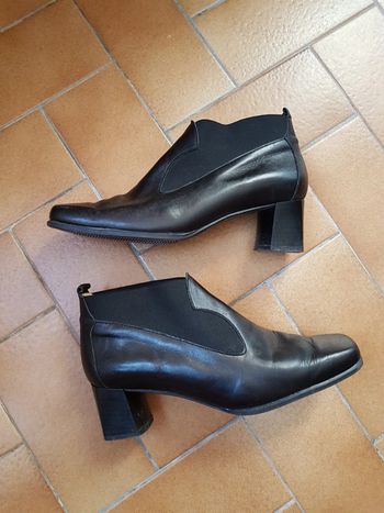 Chaussures vintage en cuir sleep on