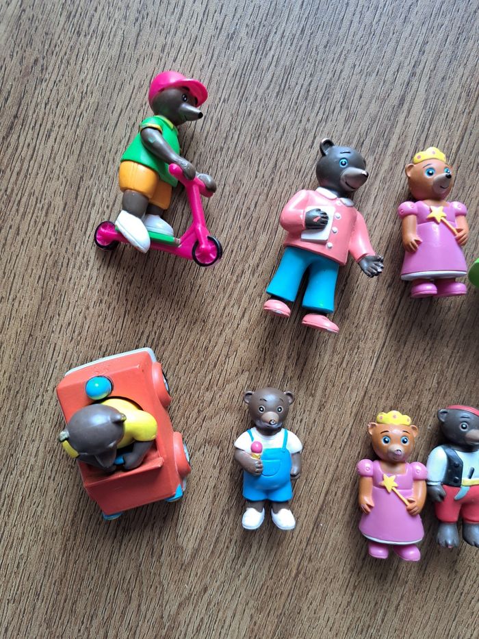 Lot figurine ours brun - photo numéro 2