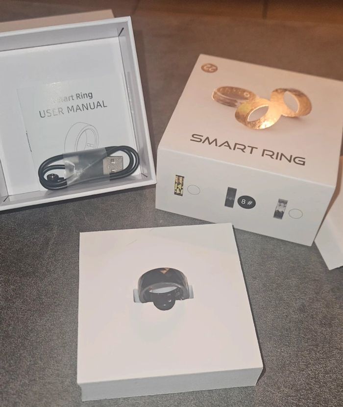 Smart ring bague neuve connectée - photo numéro 3