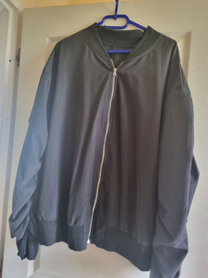 Veste noir style bombers