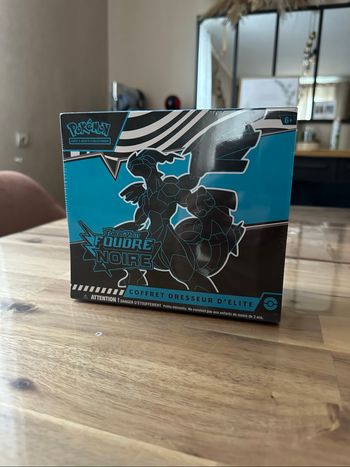 Pokémon écarlate violet foudre noir etb ev 10.5