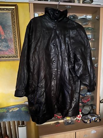 Veste 3/4 homme cuir XL