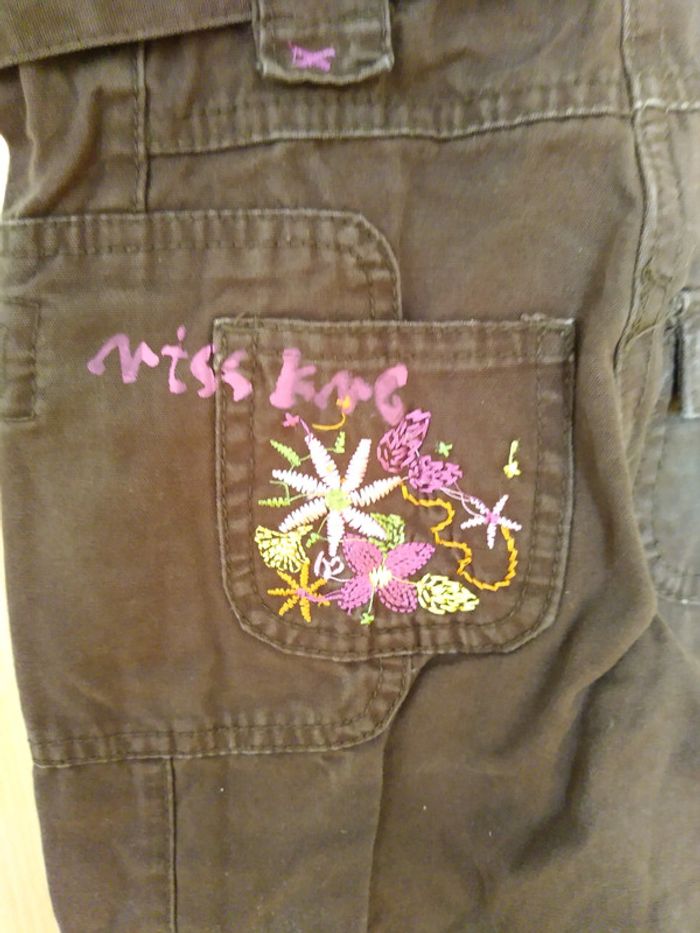 Pantalon large KMG fille taille 4 ans - photo numéro 5