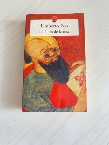 Livre Le Nom de La Rose Umberto Eco