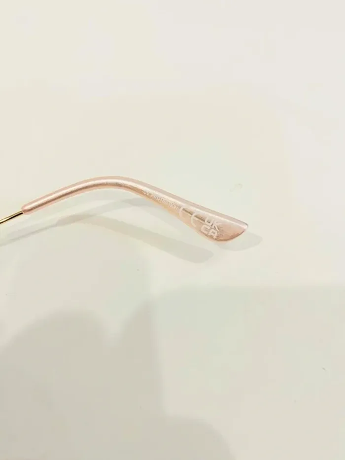 Lunette de soleil femme ovale rose et dorée verres dégradés uvprotection catégorie 3 - photo numéro 4