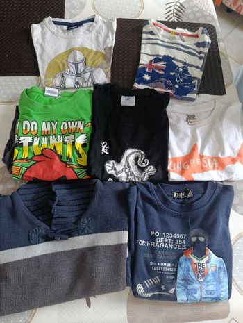 Lot vêtements garçon
