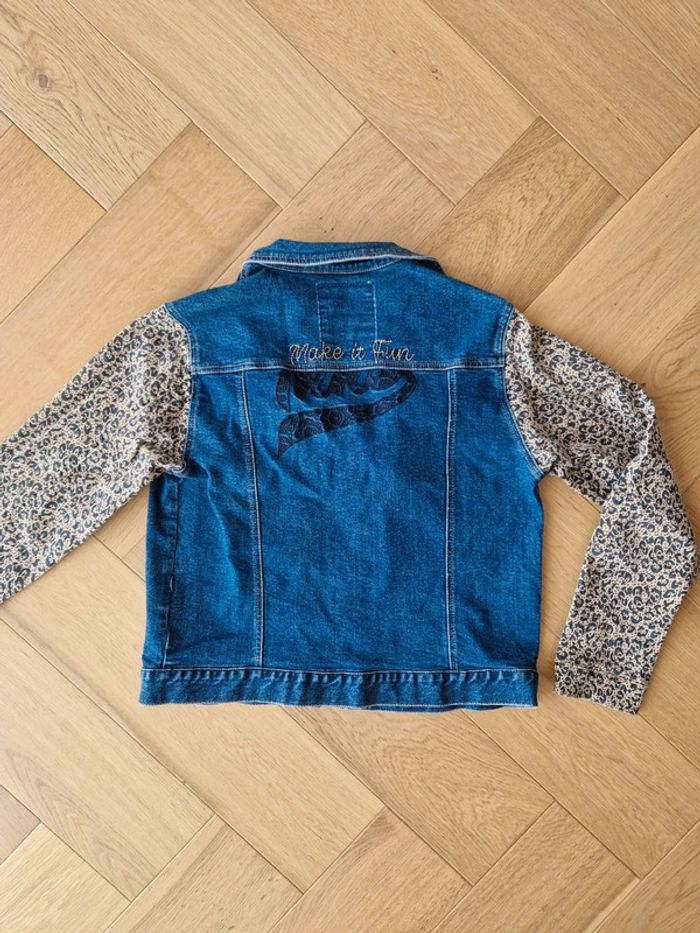 Veste en jean fille bleu Neuve IKKS 14 ans