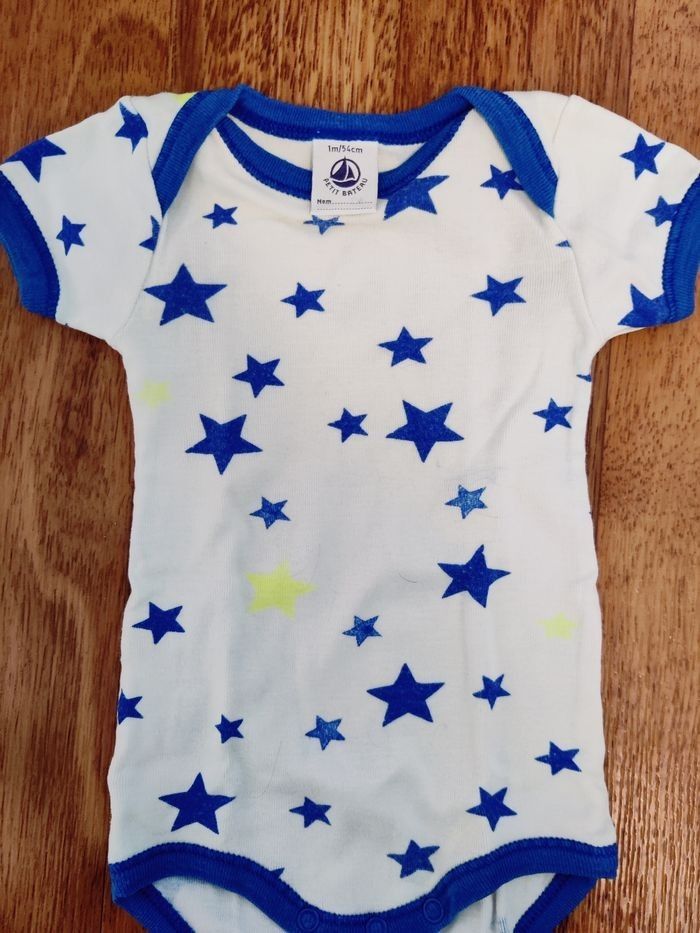 Lot de 2 body manches courtes petit bateau - photo numéro 2